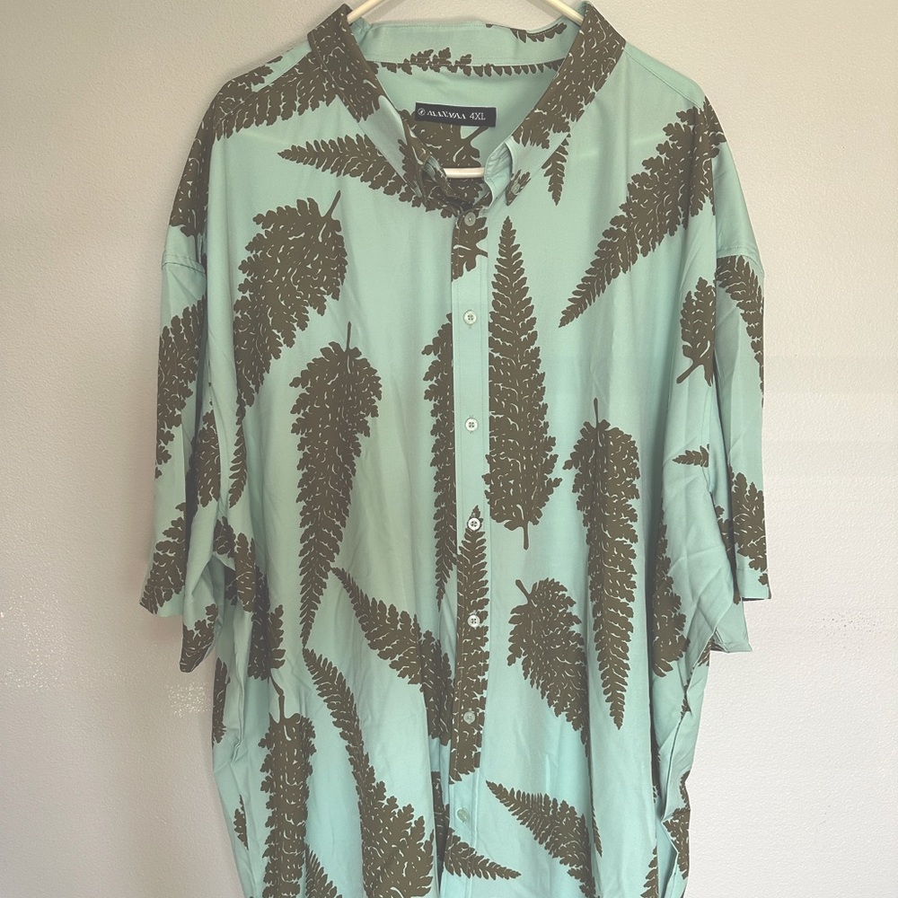 Menʻs Manaola Dress shirt 4x